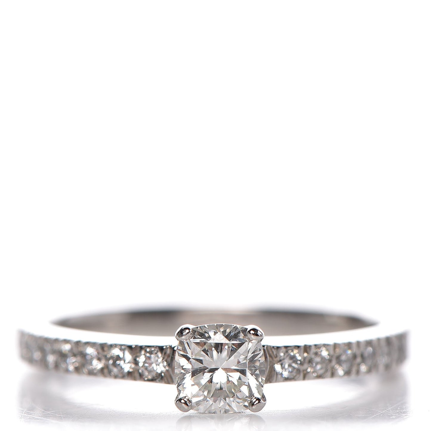 Platinum Diamond .32ct Novo Ring 5.25