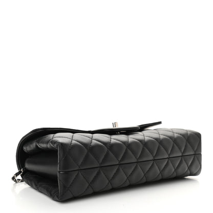 Chanel Lambskin Quilted By 4 Flap Crossbody Black 4 of 10
