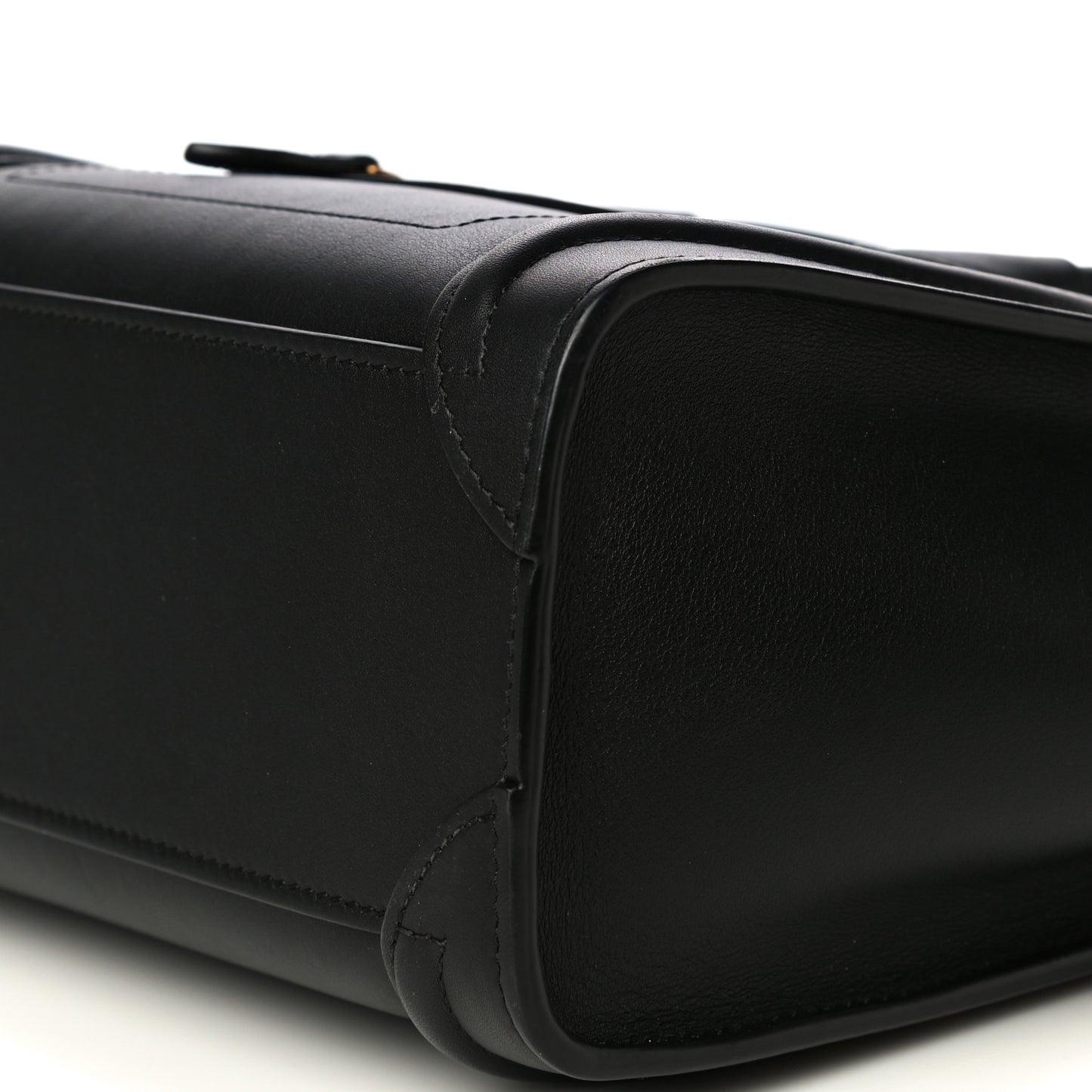 Smooth Calfskin Nano Luggage Black