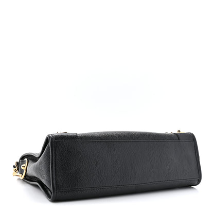 Balenciaga Chevre Gold Metallic Edge Hardware S City Black 4 of 11