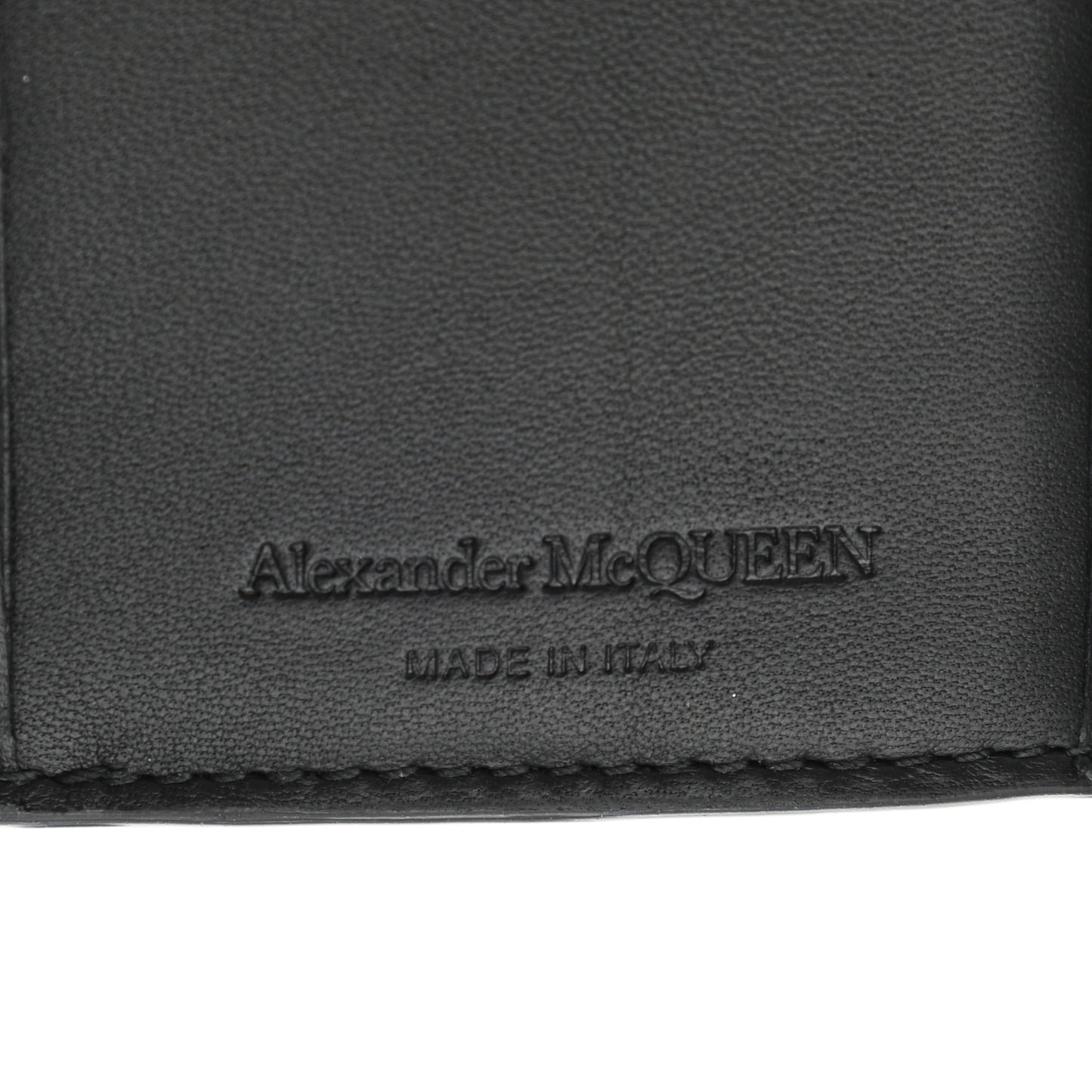 Patent Skull Continental Wallet Black