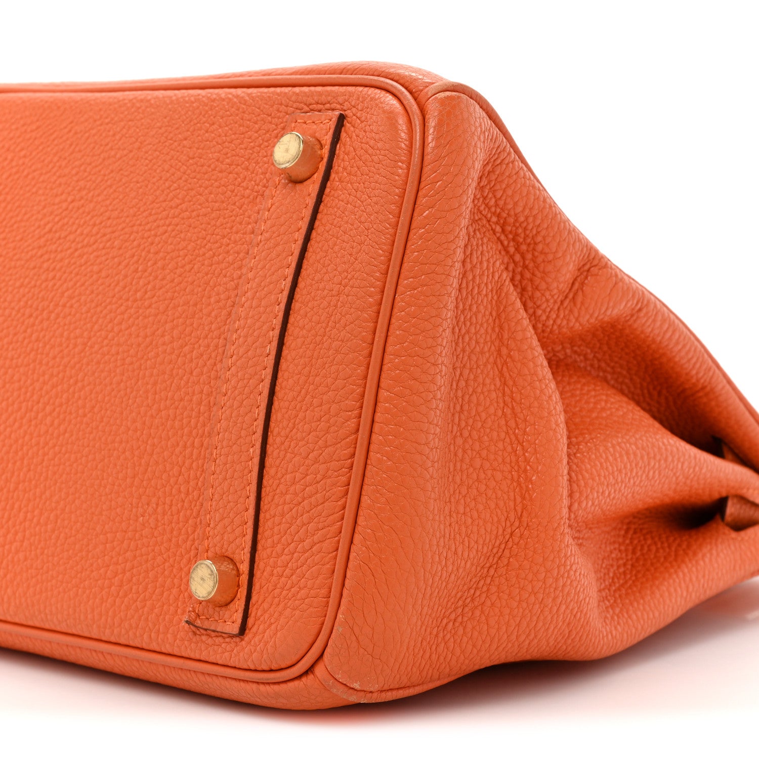 Hermes Togo Birkin 30 Orange 8 of 19