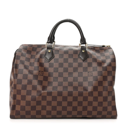 Louis Vuitton Damier Ebene Speedy 35 1 of 11