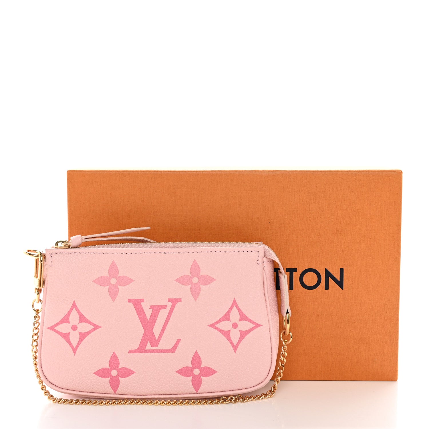 Louis Vuitton Empreinte Monogram Giant By The Pool Mini Pochette Accessories Bouton De Rose 7 of 7