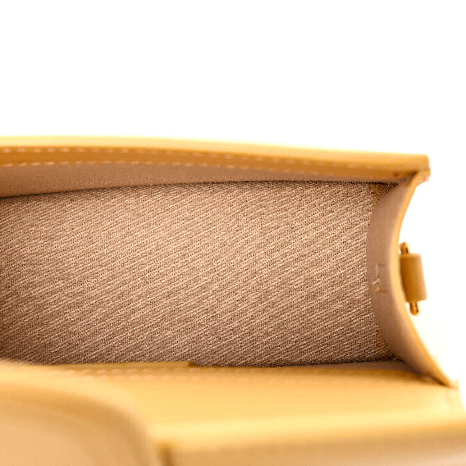 Jacquemus Smooth Calfskin Le Bambino Dark Yellow 5 of 9
