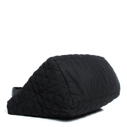 Chanel Nylon Quilted Large Coco Cocoon Tote Black 4 of 7