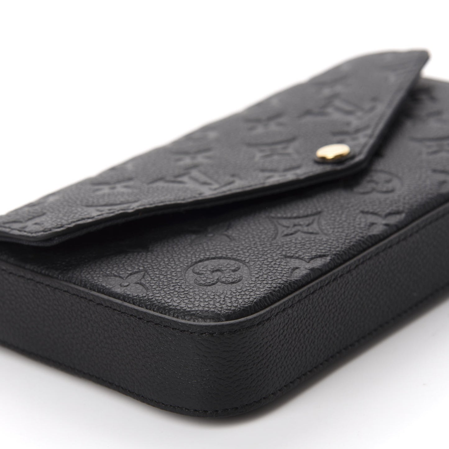 Empreinte Pochette Felicie Chain Wallet Black