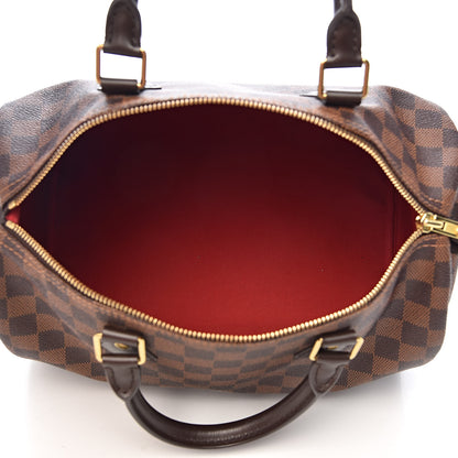 Louis Vuitton Damier Ebene Speedy 30 5 of 10