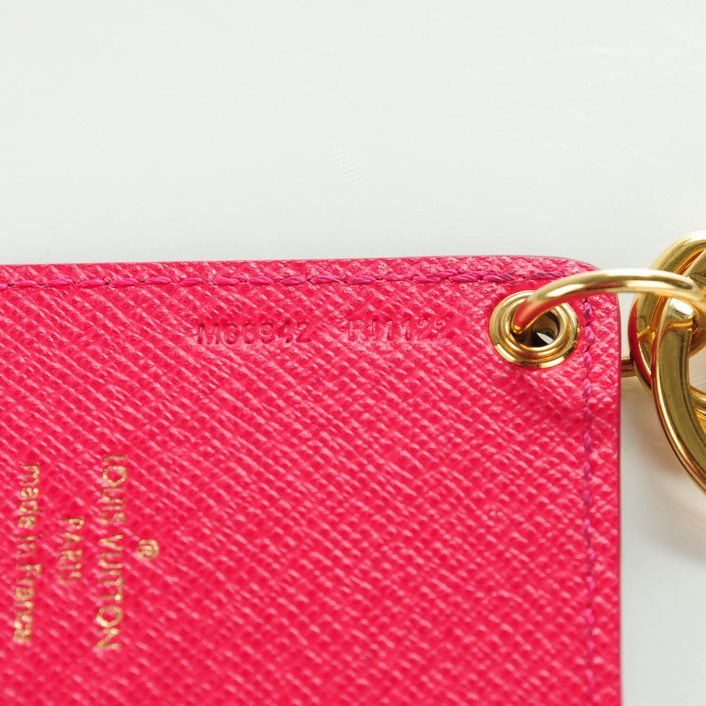 Monogram Illustre Carousel Bag Charm Key Ring Pink