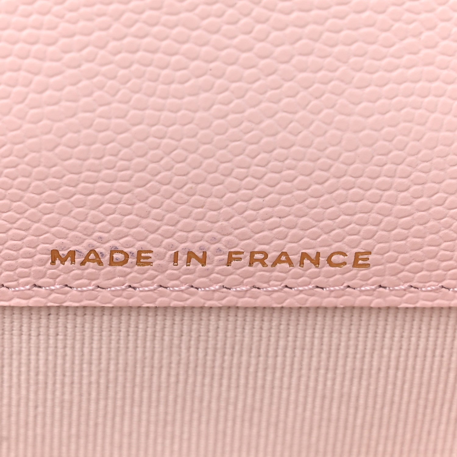 Chanel Caviar Quilted Flap Card Holder Wallet Light Pink 7 of 9