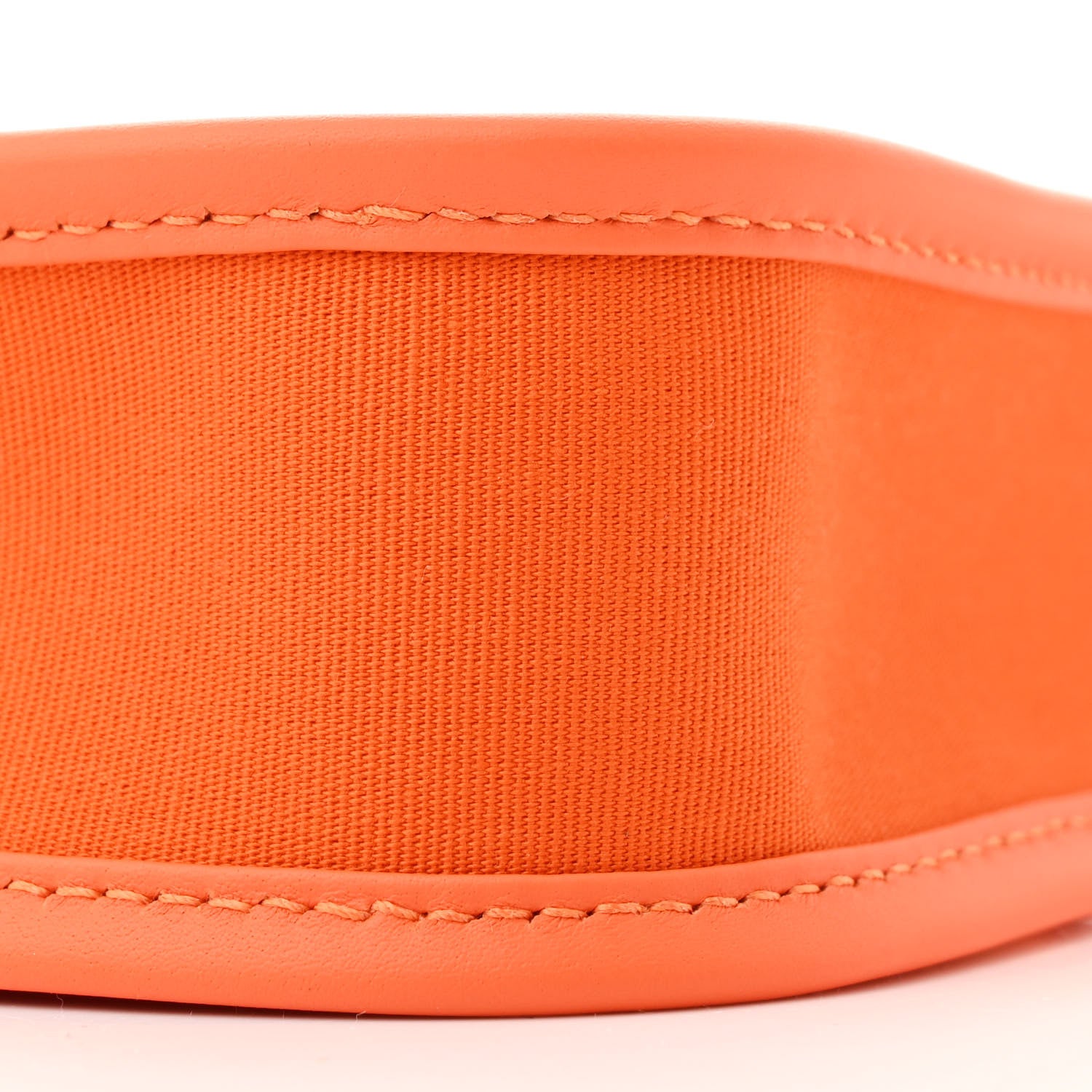 Hermes Toile Officier Swift Neo Evelyne TPM Jaune D'Or Feu Orange Minium 10 of 11