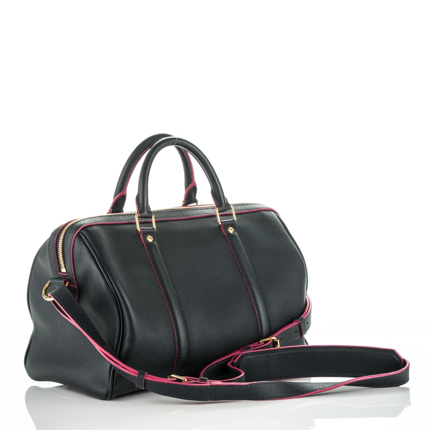 Louis Vuitton Veau Cachemire SC Bag PM Cobalt Fuchsia 3 of 12