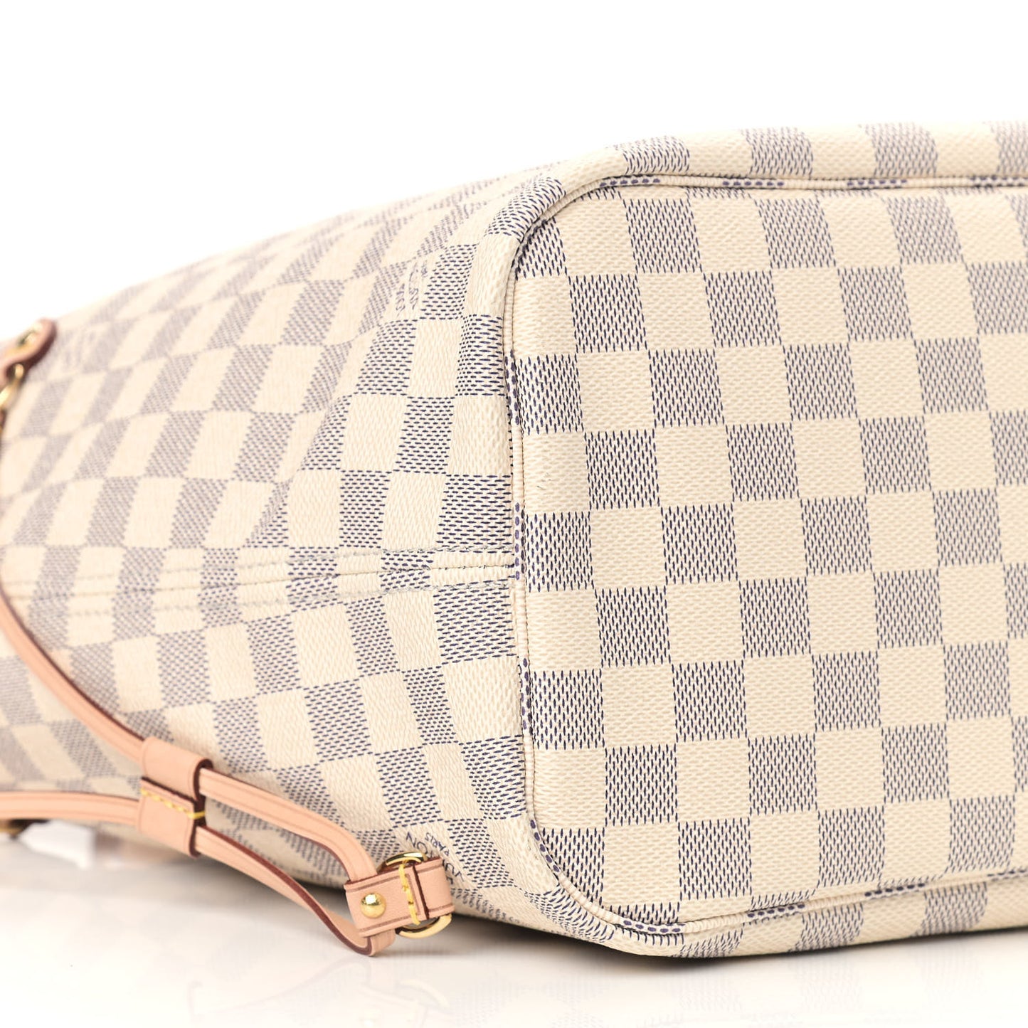 Damier Azur Neo Neverfull MM Rose Ballerine