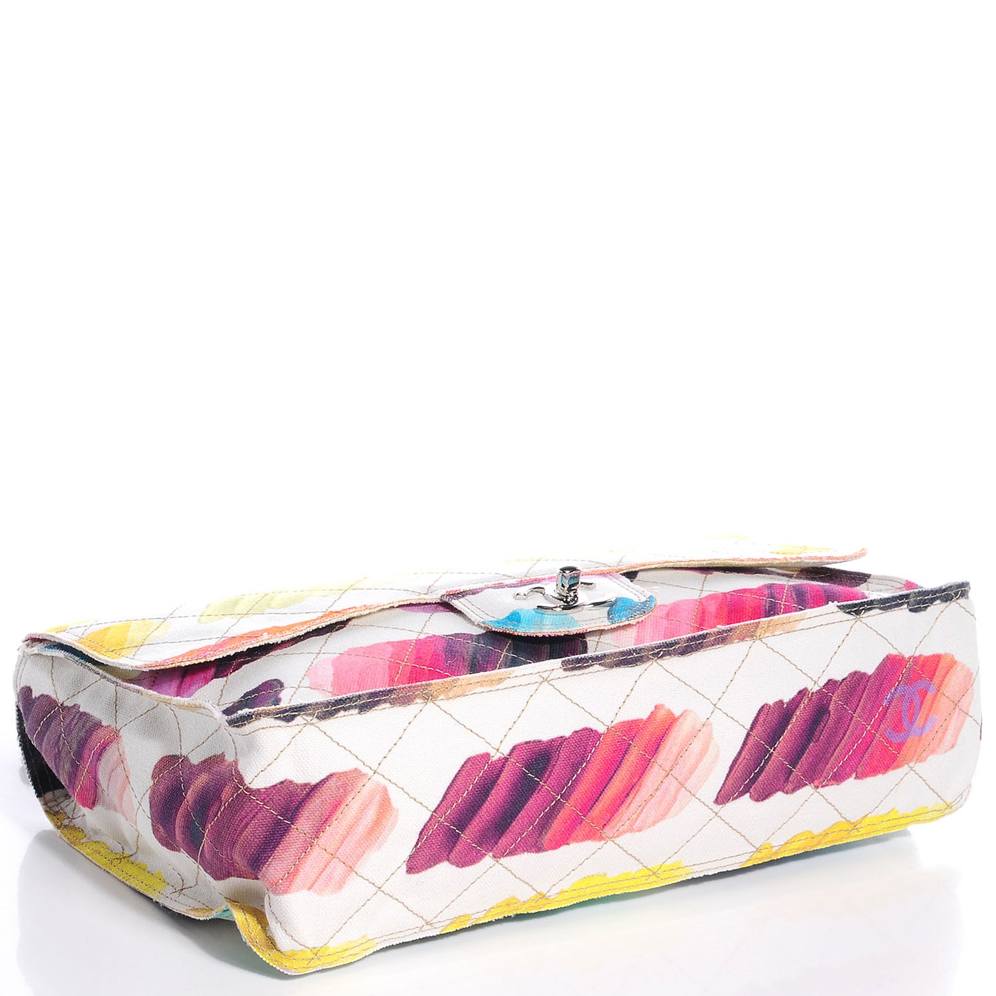 Canvas Jumbo Colorama Flap Multicolor