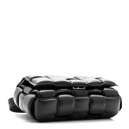 Bottega Veneta Nappa Maxi Intreccio Padded Cassette Crossbody Bag Black 4 of 9