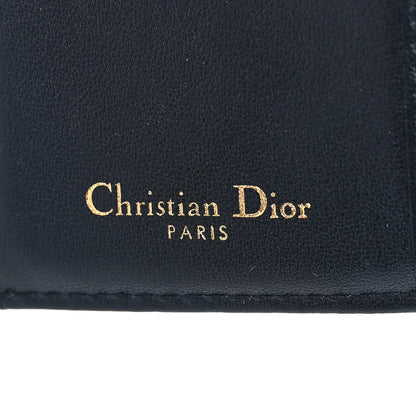 Christian Dior Oblique Saddle Lotus Wallet Blue 6 of 8