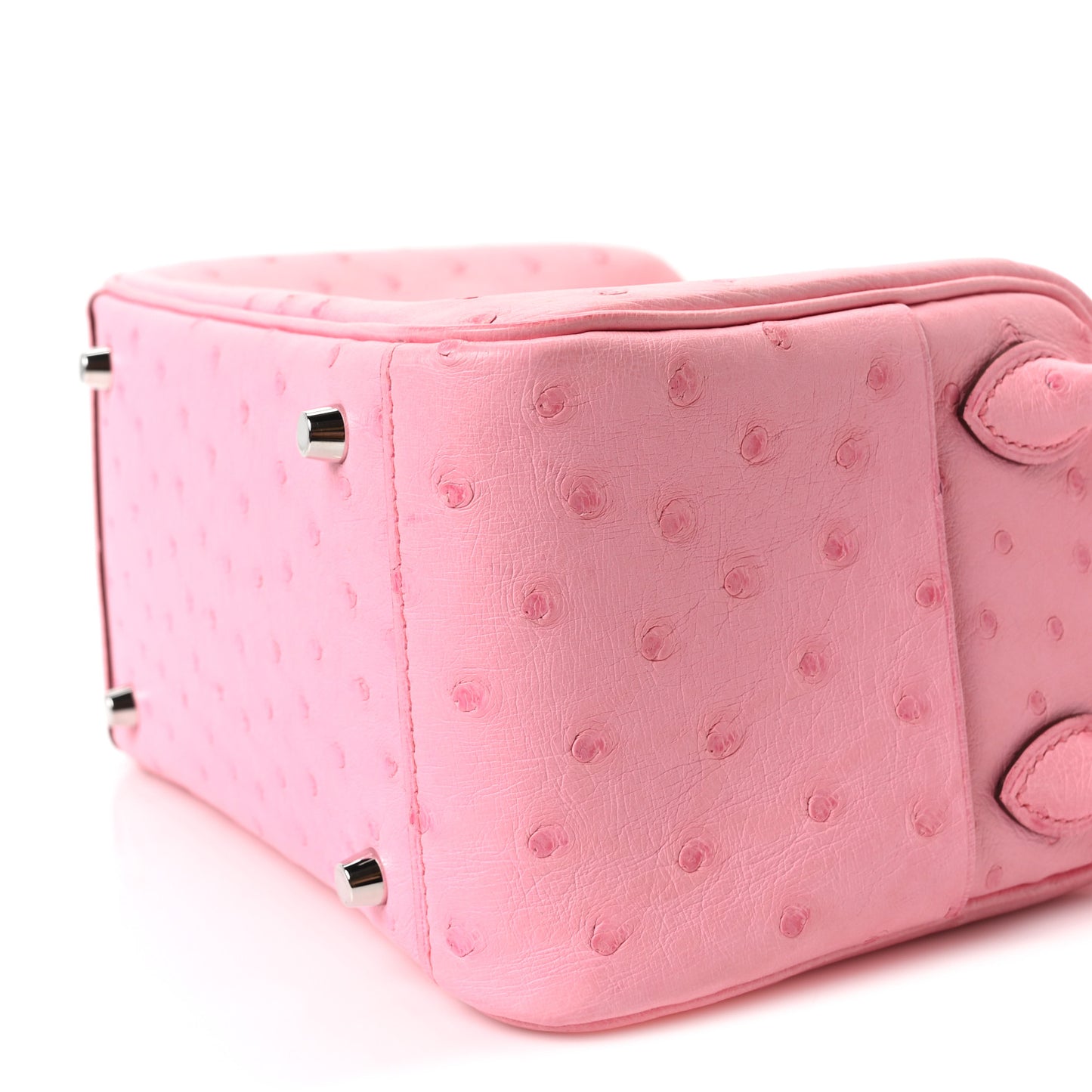 Ostrich Mini Lindy 20 Rose Bubblegum