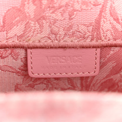 Versace Jacquard Barocco Extra Small Athena Tote Pink 6 of 11