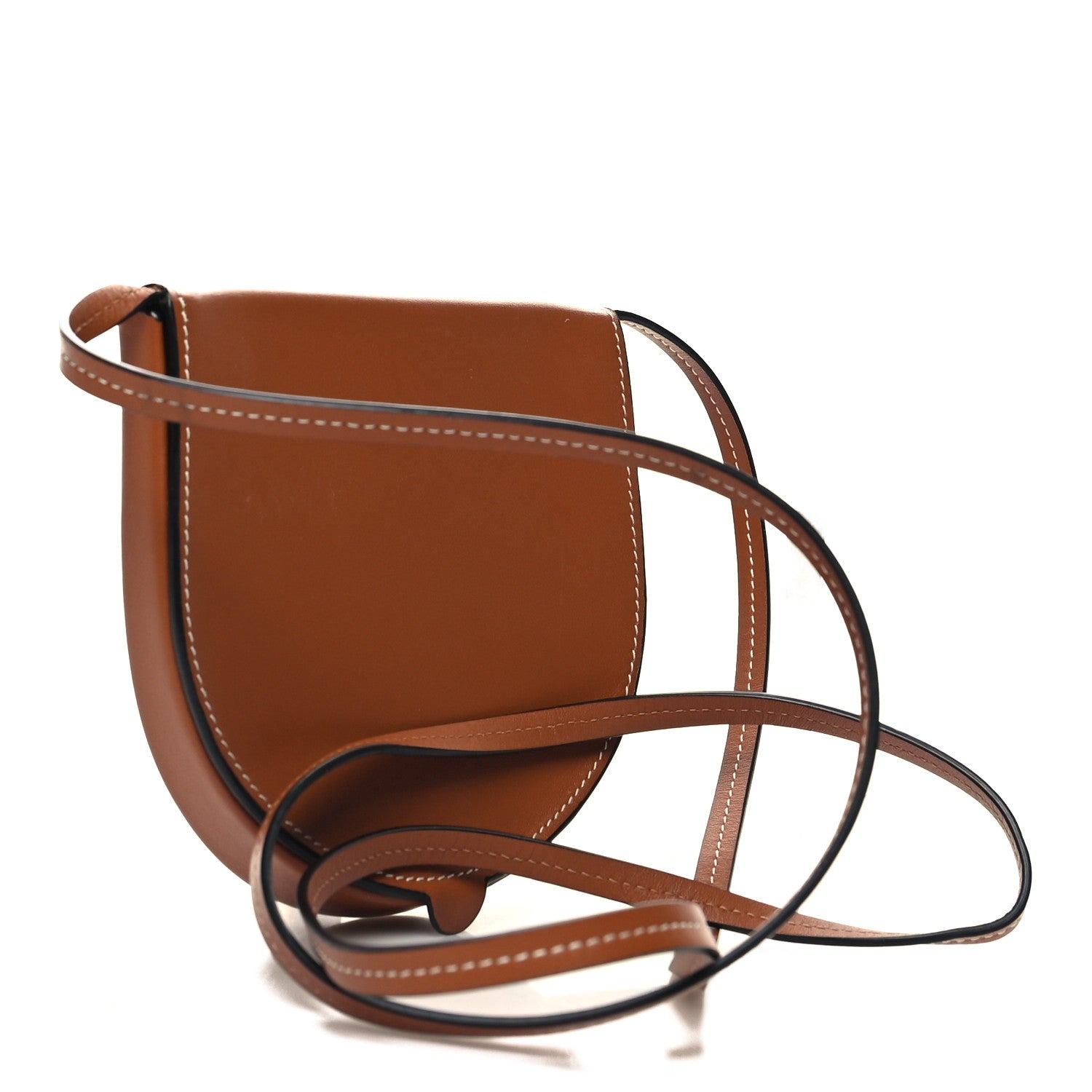 Loewe Soft Calfskin Small Heel Bag Tan 3 of 10