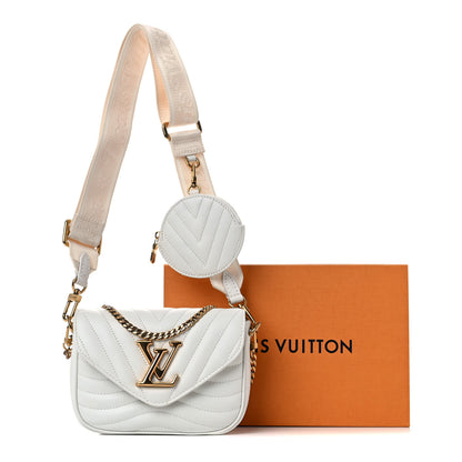 Louis Vuitton Calfskin New Wave Multi Pochette Snow 15 of 15