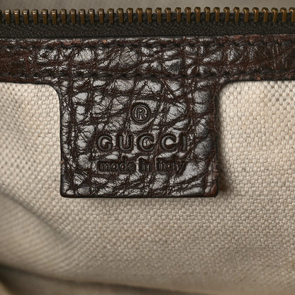 Gucci Monogram Medium GG Running Tote Dark Brown 6 of 12