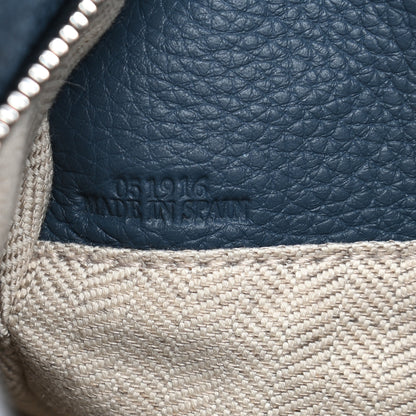 Loewe Grained Calfskin Small Puzzle Shoulder Bag Dark Blue 7 of 9
