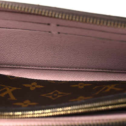 Louis Vuitton Monogram Clemence Wallet Rose Ballerine 5 of 17