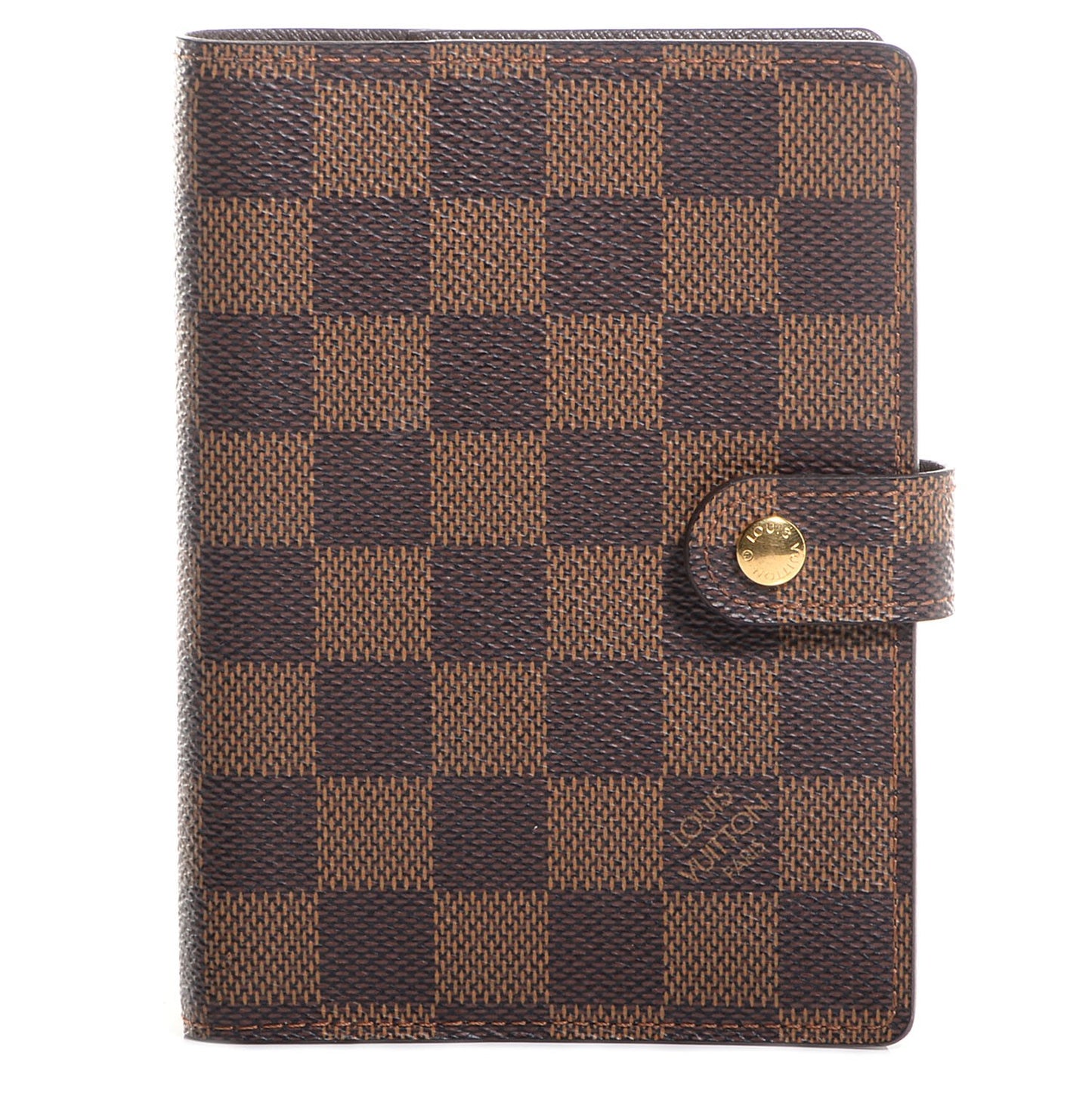 Damier Ebene Small Ring Agenda Cover