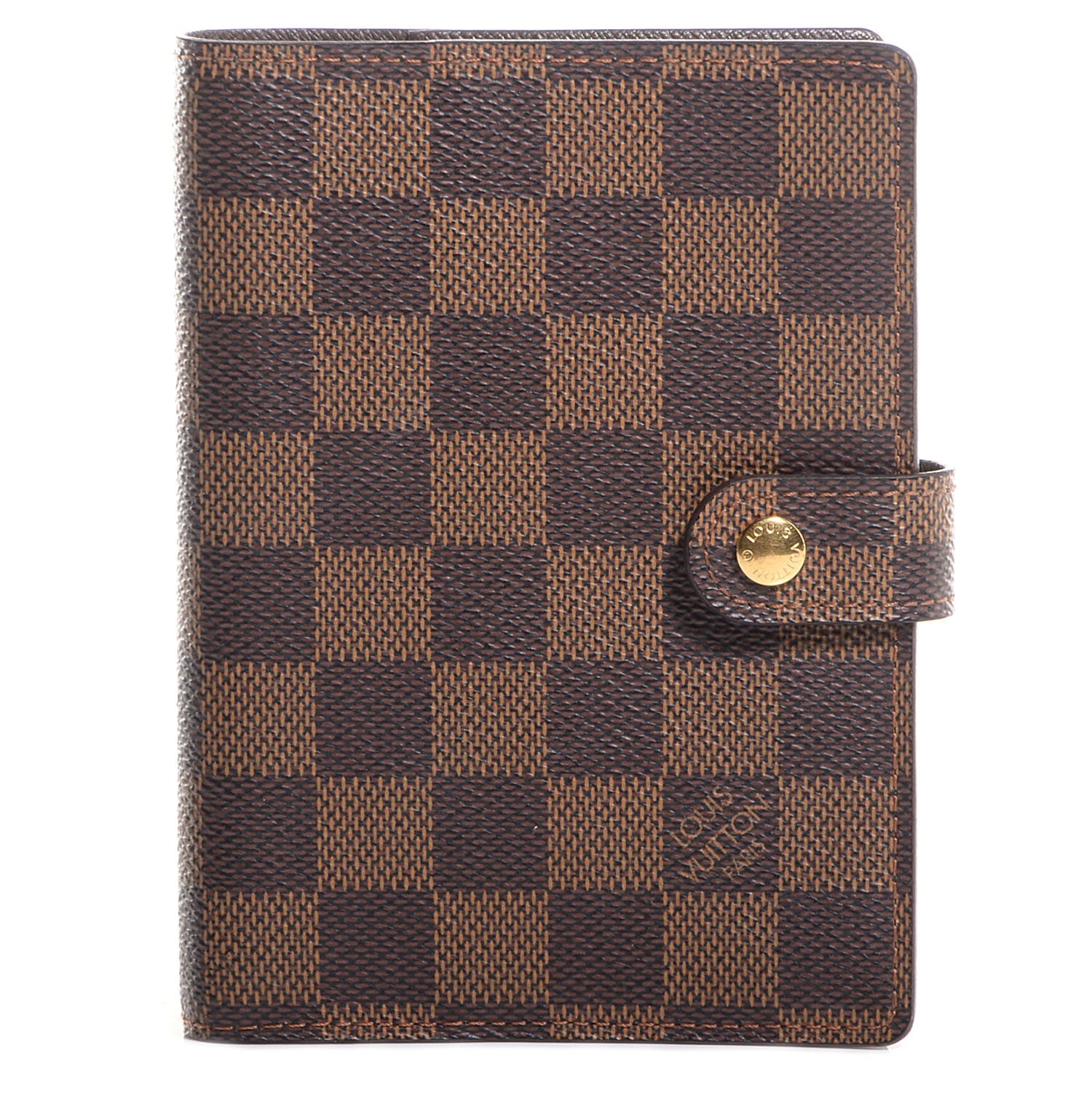 Louis Vuitton Damier Ebene Small Ring Agenda Cover 1 of 7