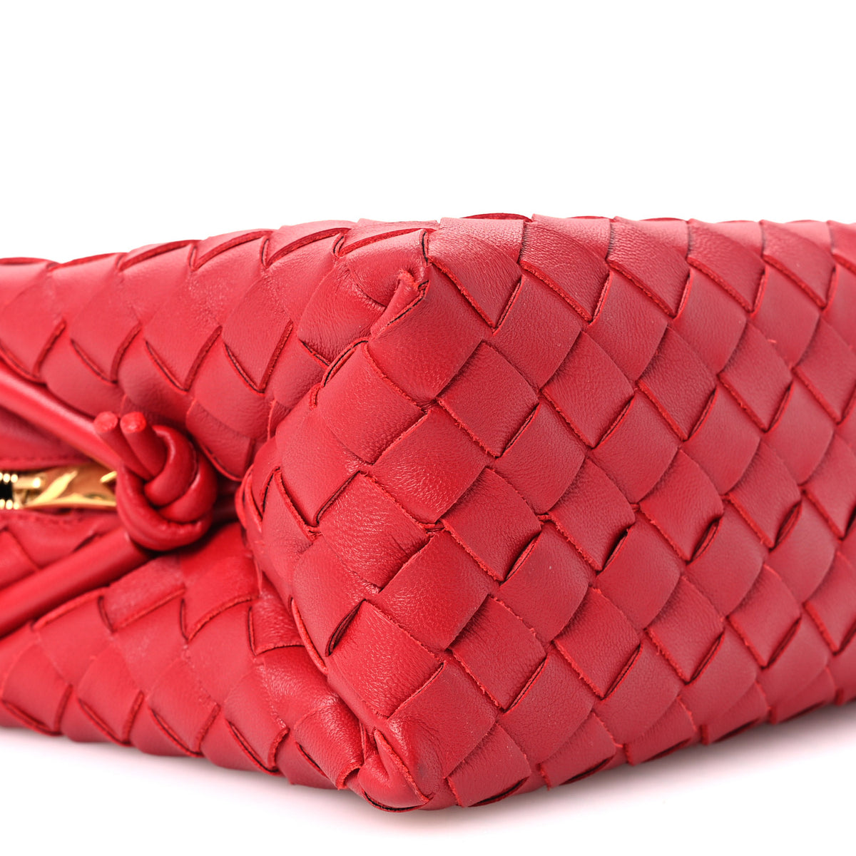 Bottega Veneta Nappa Intrecciato Small Loop Camera Bag Apple Candy 8 of 9