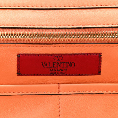 Valentino Garavani Vitello Medium Rockstud Tote Melon Sorbet 11 of 18