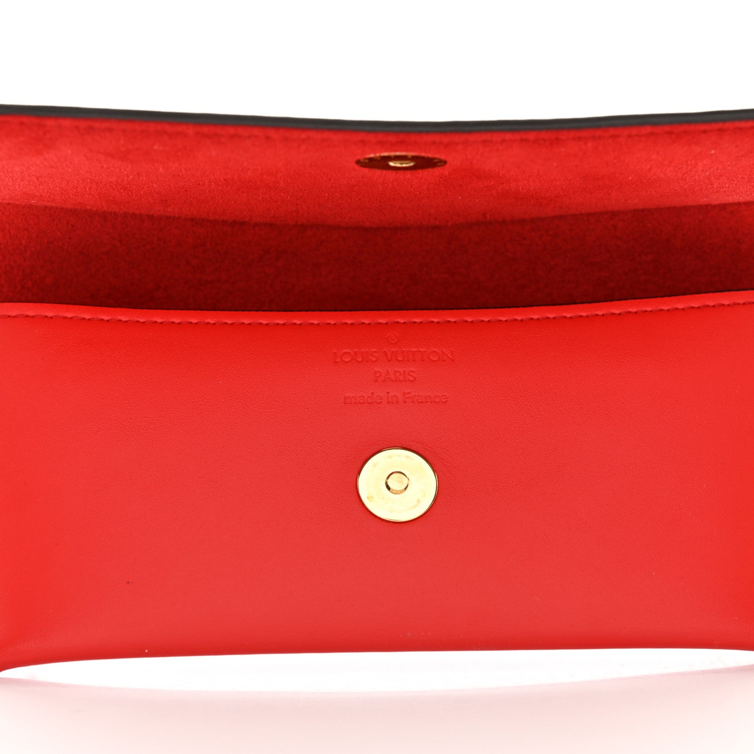 Louis Vuitton Monogram Woody Sunglass Case Rouge 6 of 8
