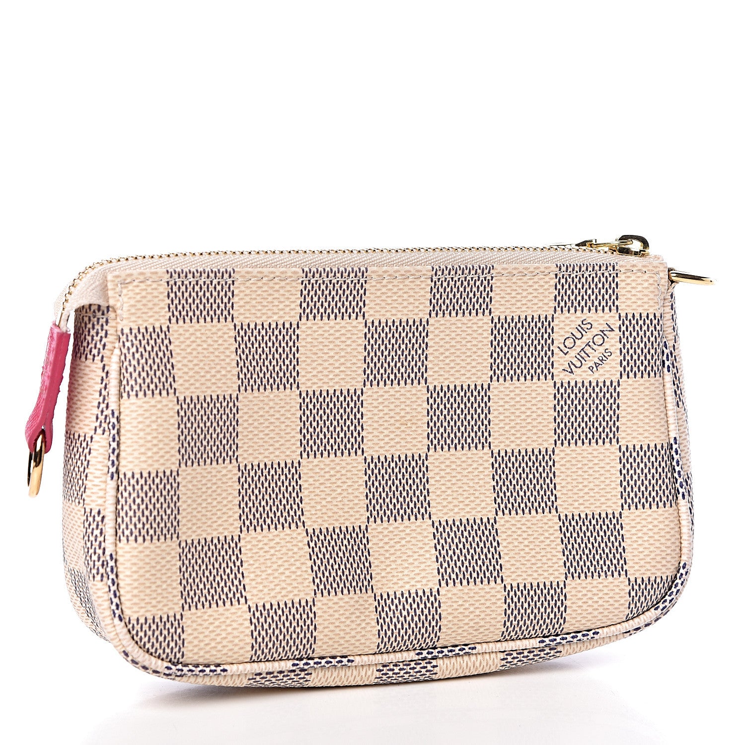Louis Vuitton Damier Azur 2015 Christmas Animation Mini Pochette Accessories 3 of 6