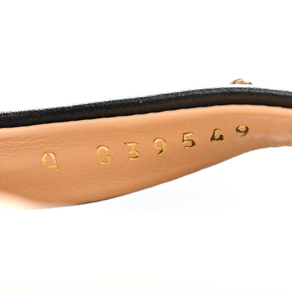Chanel Lambskin Chain Strap Sandals 39 Black 8 of 9