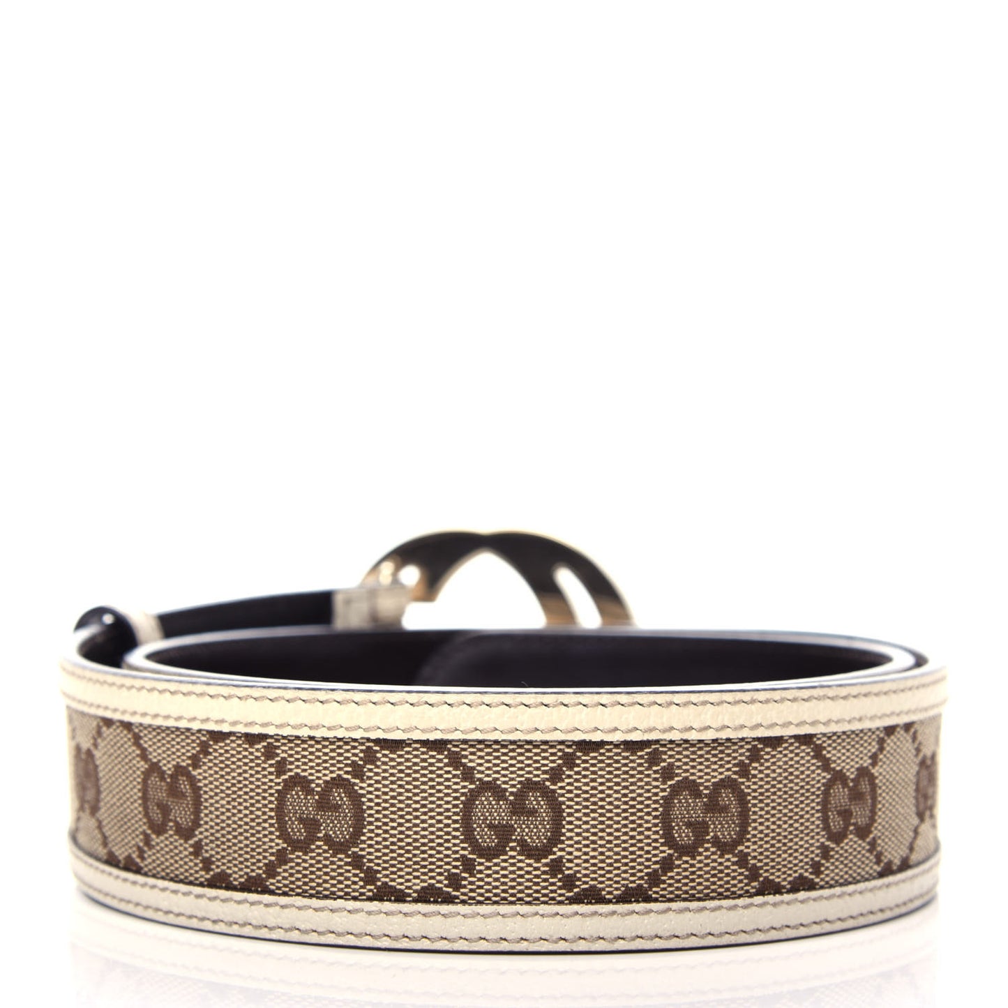Monogram Interlocking G Belt 85 34 Off White
