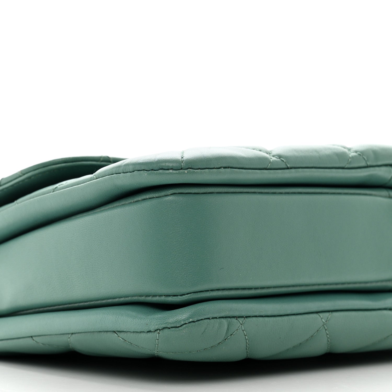 Chanel Lambskin Quilted Small Trendy CC Flap Dual Handle Bag Green 11 of 12