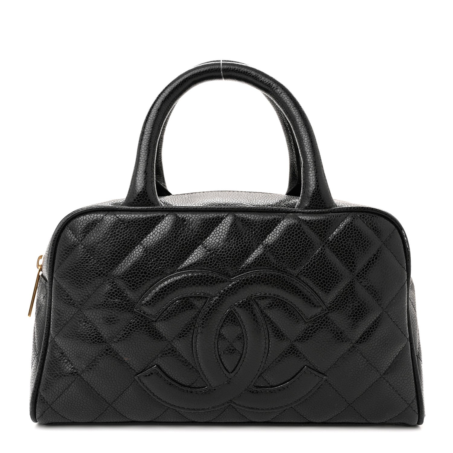 Chanel Caviar Quilted Small Bowler Black 1 of 13