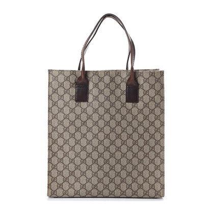 Gucci GG Plus Monogram Small Vertical Tote Dark Brown 1 of 8