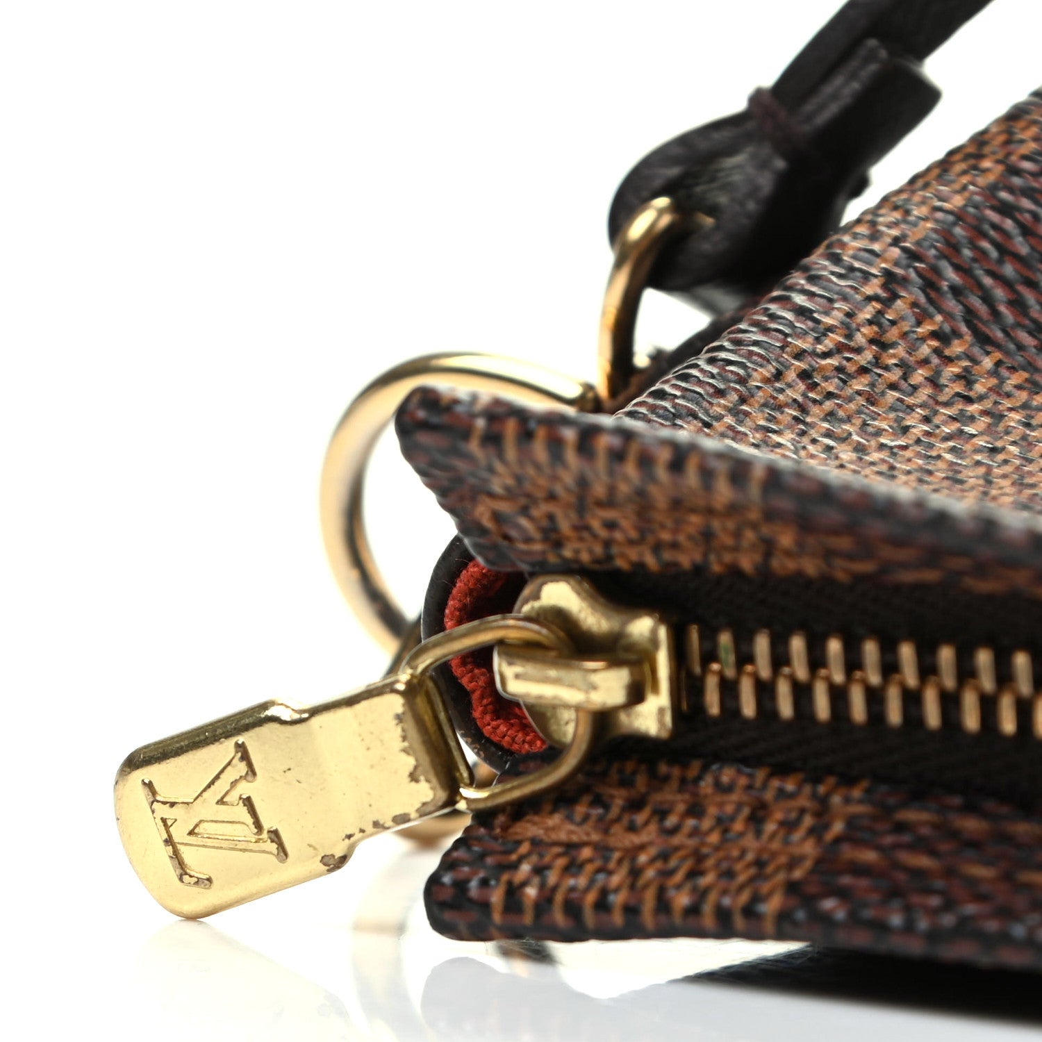 Louis Vuitton Damier Ebene Trousse Make Up Bag Pochette 8 of 8