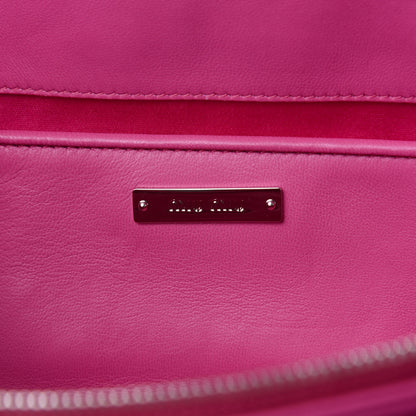 Miu Miu Faille Matelasse Crystal Flap Clutch Pink 8 of 10