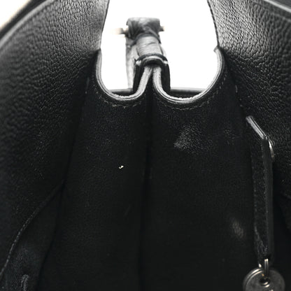 Saint Laurent Grained Calfskin Small Supple Sac De Jour Duffle Black 9 of 13
