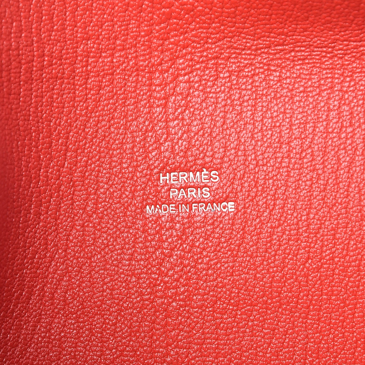 Hermes Chevre Mysore Envelope Wallet Rouge Tomate 6 of 8