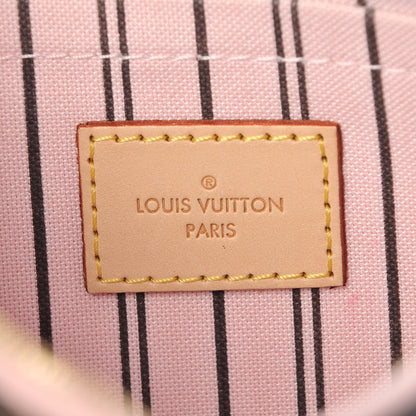 Louis Vuitton Monogram Neverfull MM GM Pochette Rose Ballerine 6 of 8