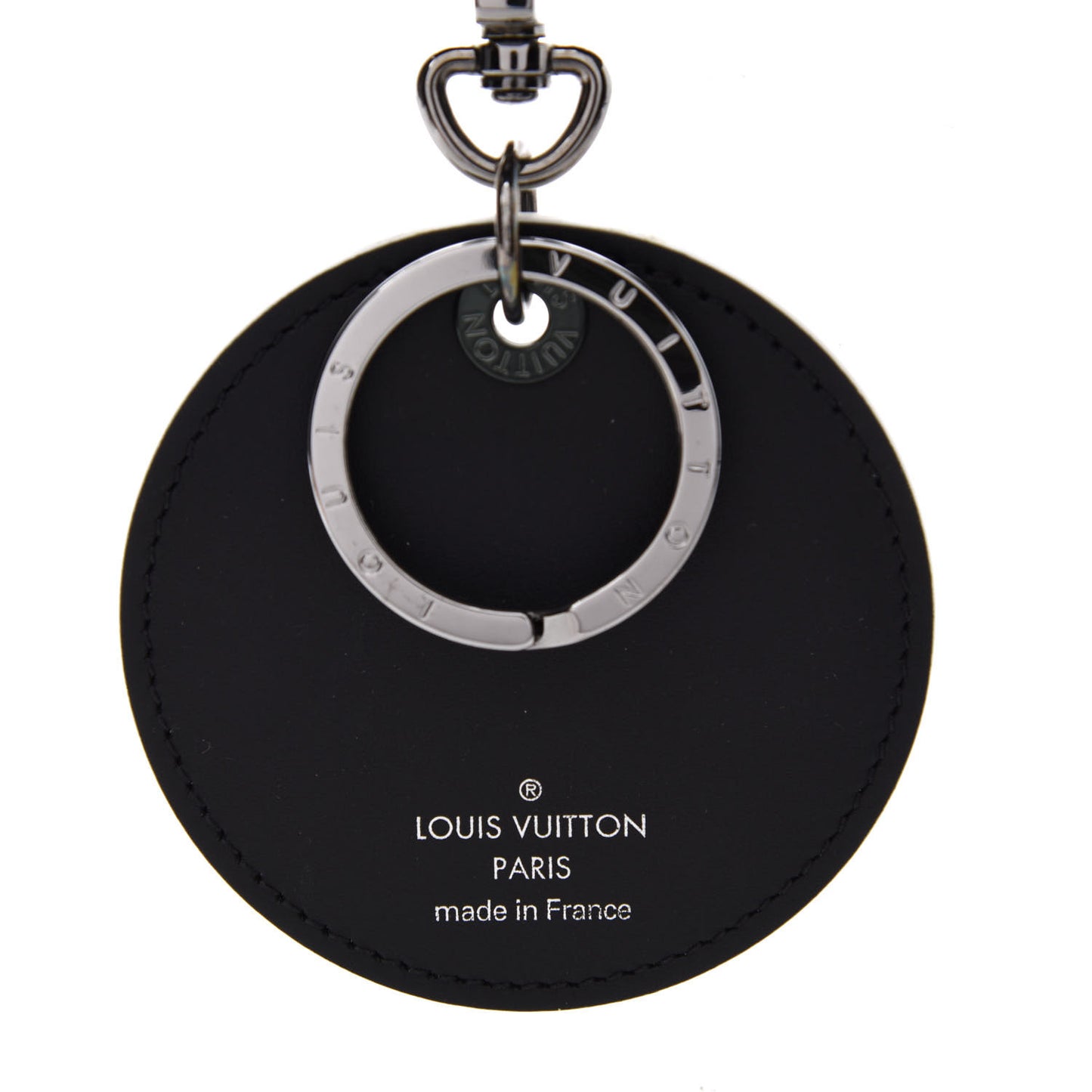 Monogram Eclipse Illustre Vivienne Bag Charm Key Holder Black