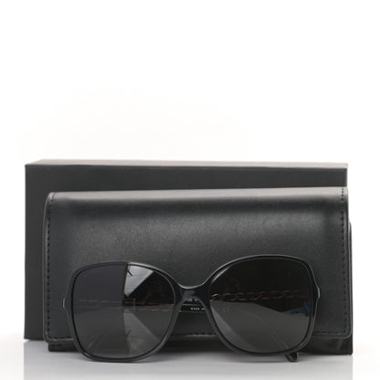 Chanel Lambskin Square Chain Sunglasses 5210-Q Black 8 of 8