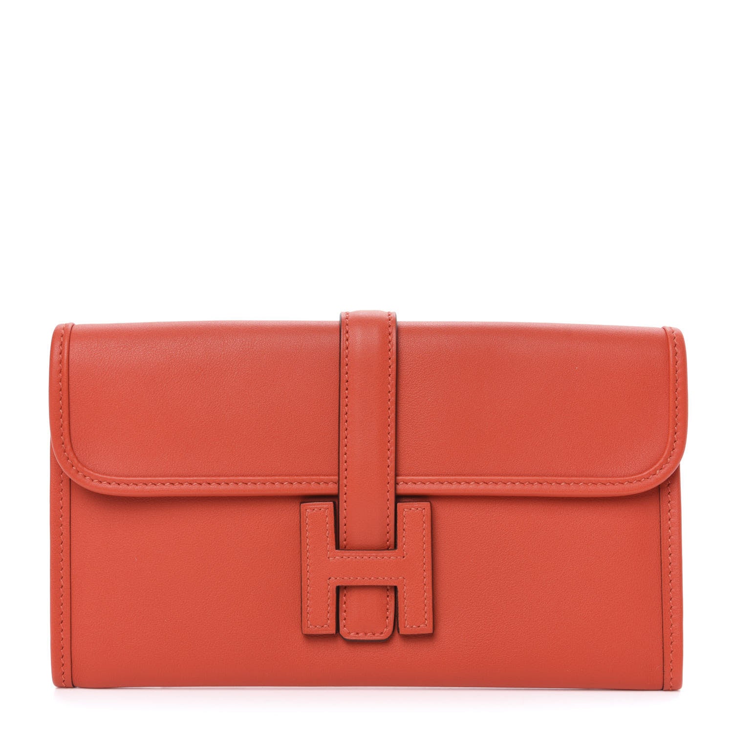 Hermes Swift Jige Elan 29 Clutch Capucine 1 of 6