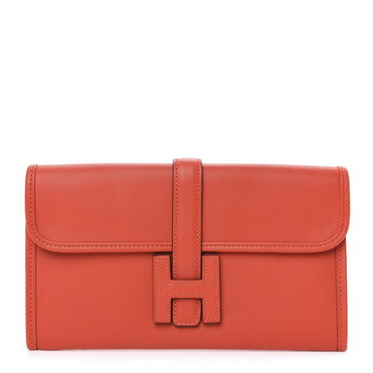 Hermes Swift Jige Elan 29 Clutch Capucine 1 of 6