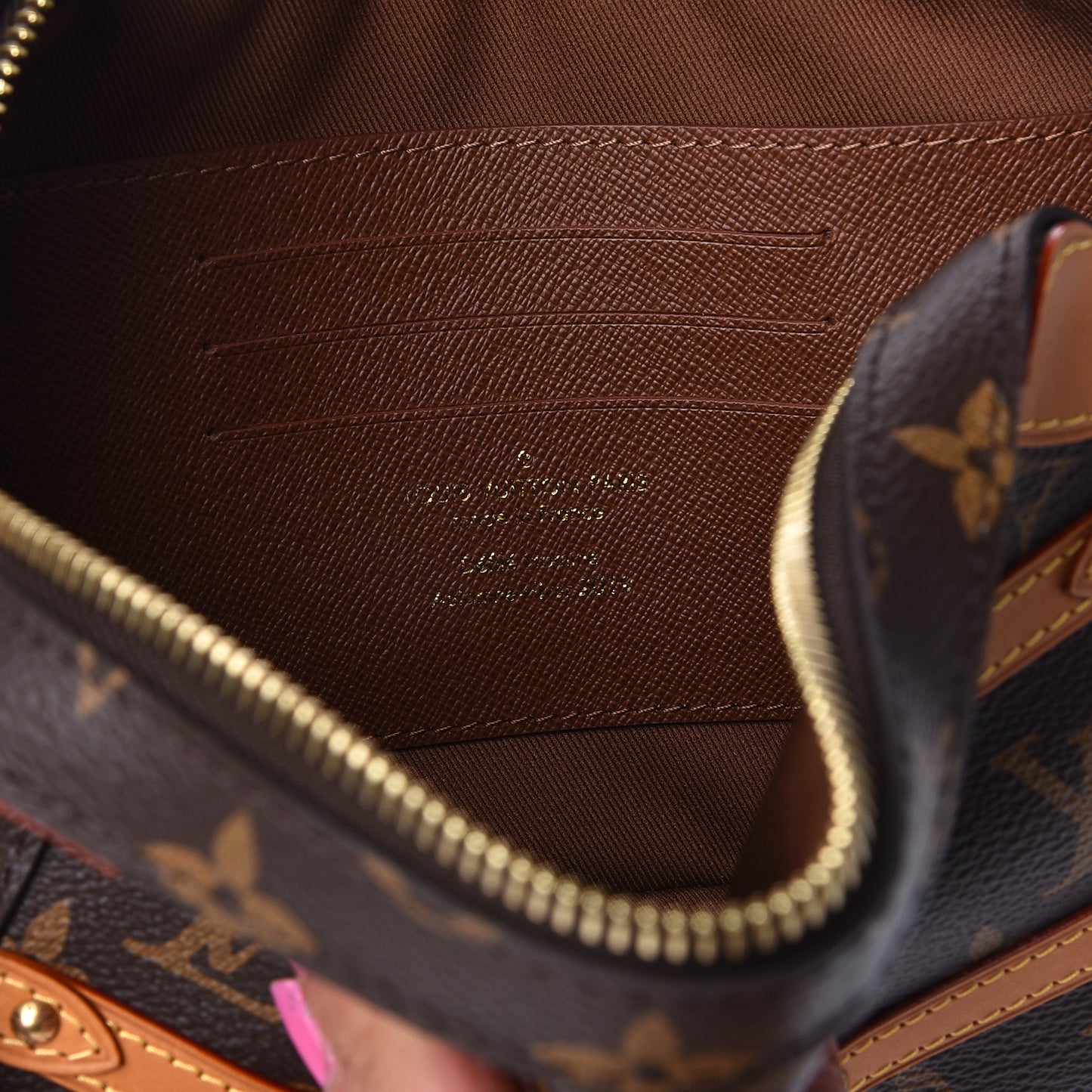 Monogram Soft Trunk Pouch