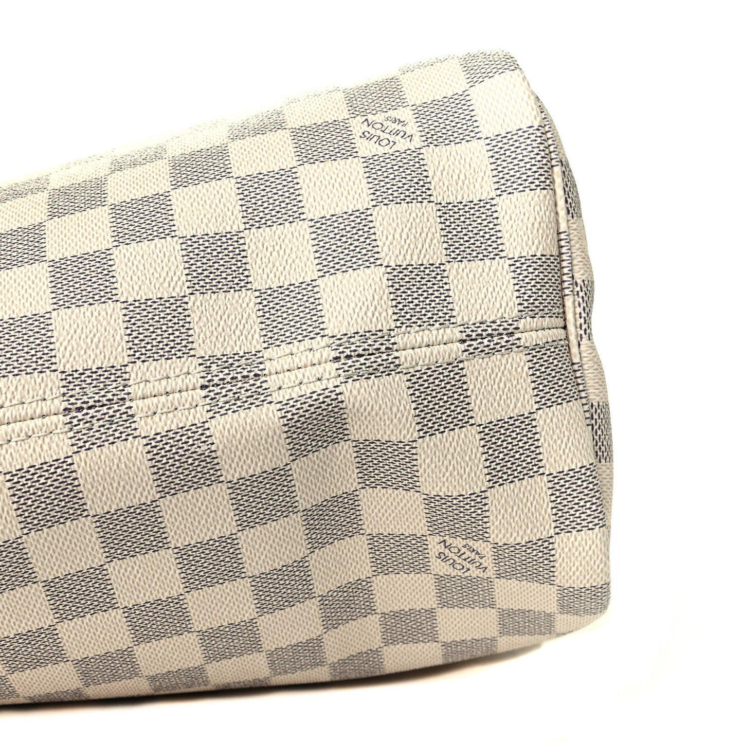 Damier Azur Neo Neverfull MM Rose Ballerine