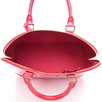 Louis Vuitton Vernis Roses Alma MM Rose Pop 5 of 11